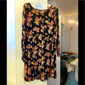 Girls size 12-14 floral dress